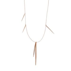 ALEXIS BITTAR • Crystal Long Spear Necklace